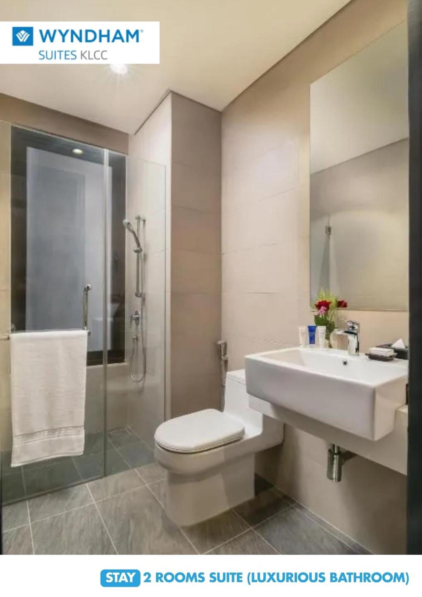 Wyndham Suites Klcc 吉隆坡 外观 照片 Bathroom